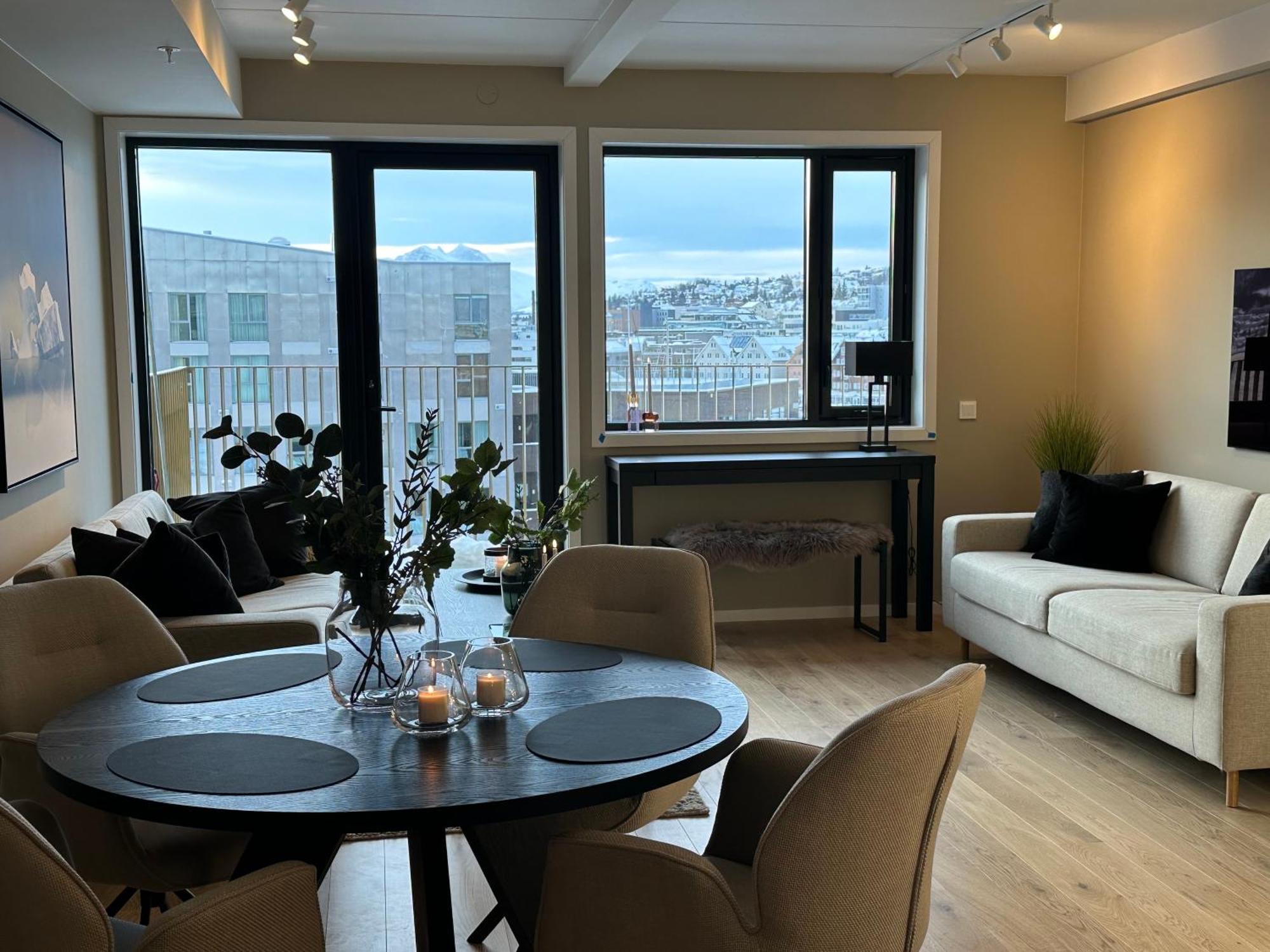 Thenorthernexplorer Penthouse Tromsø Buitenkant foto